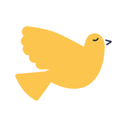 Yellow bird flat Yellow bird flat