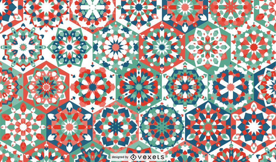 Ramadan Floral Pattern Design Ramadan Floral Pattern Design