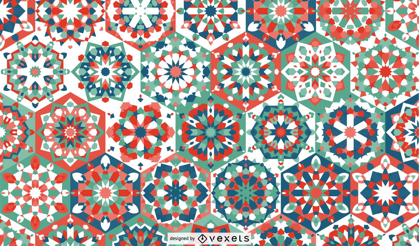 Ramadan Floral Pattern Design