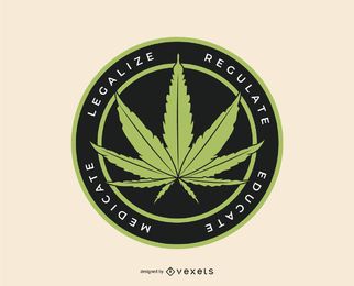 Marijuana Logo Template Vector Download