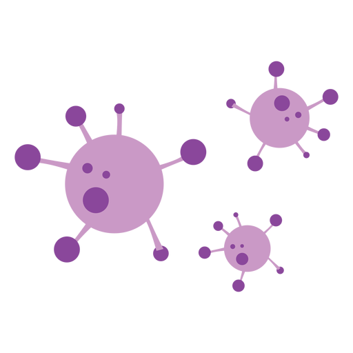 Covid 19 virus icons PNG Design