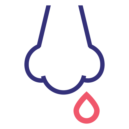 Covid 19 runny nose stroke icon Transparent PNG & SVG vector file
