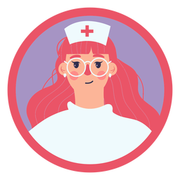 Covid 19 doctor icono de personaje Diseño PNG