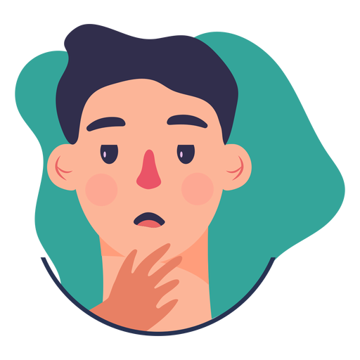 Covid 19 symptom sore throat - Transparent PNG & SVG ...
