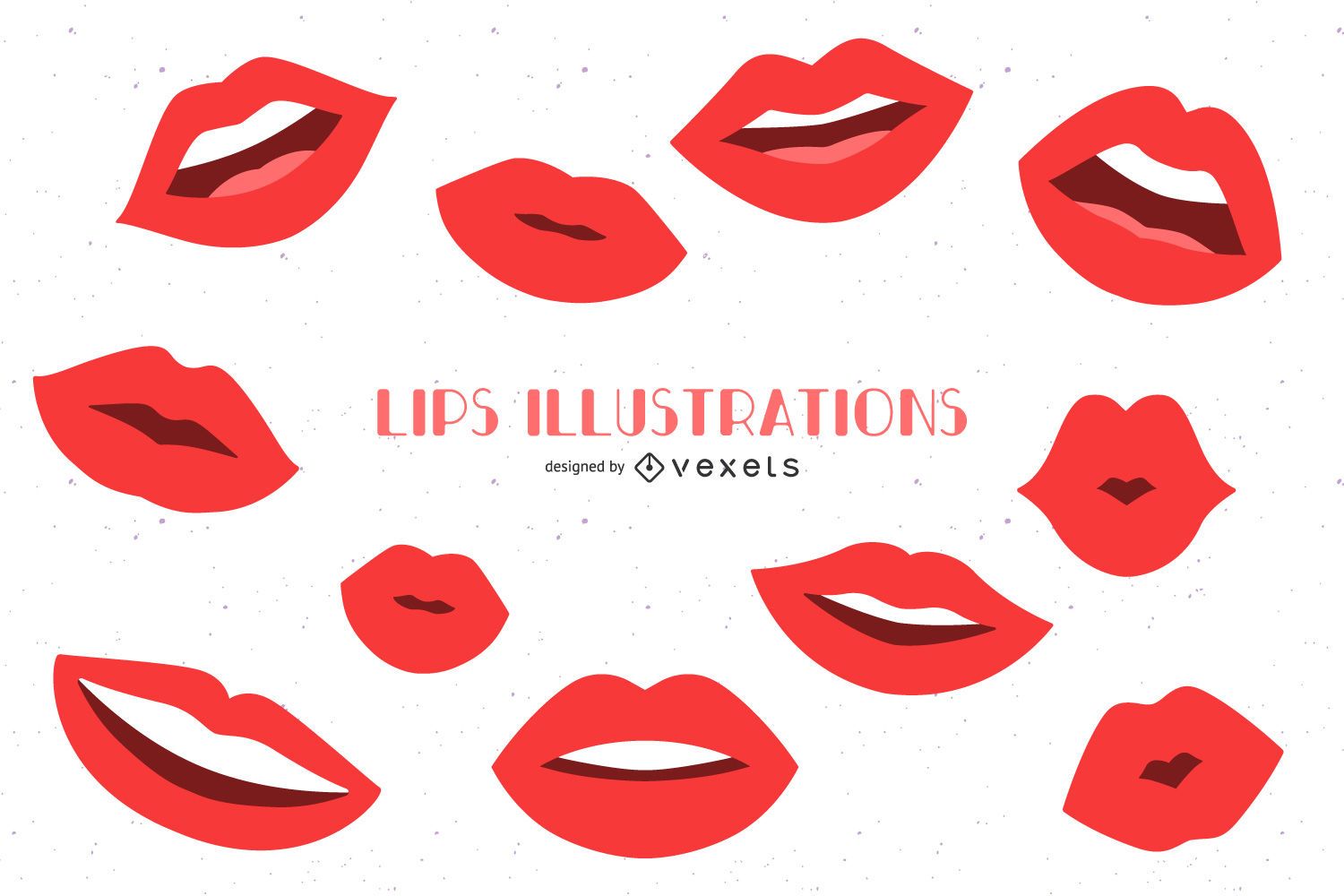 Premium Vector, Coloured make up elements collection