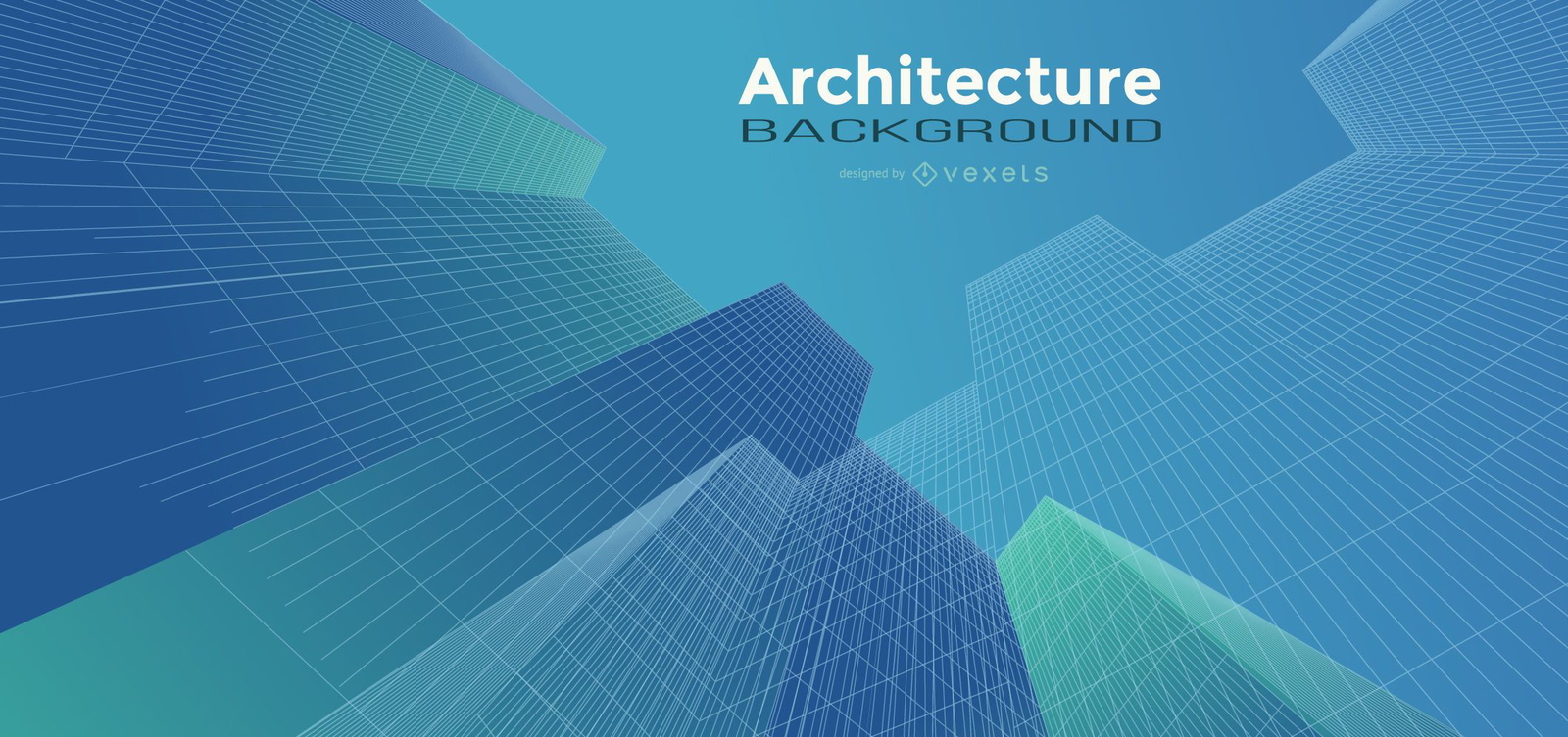 Architecture gradient background design