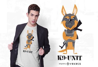 K9 Dog T-shirt Design K9 Dog T-shirt Design