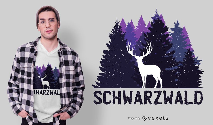 Black Forest German T-shirt Design Black Forest German T-shirt Design