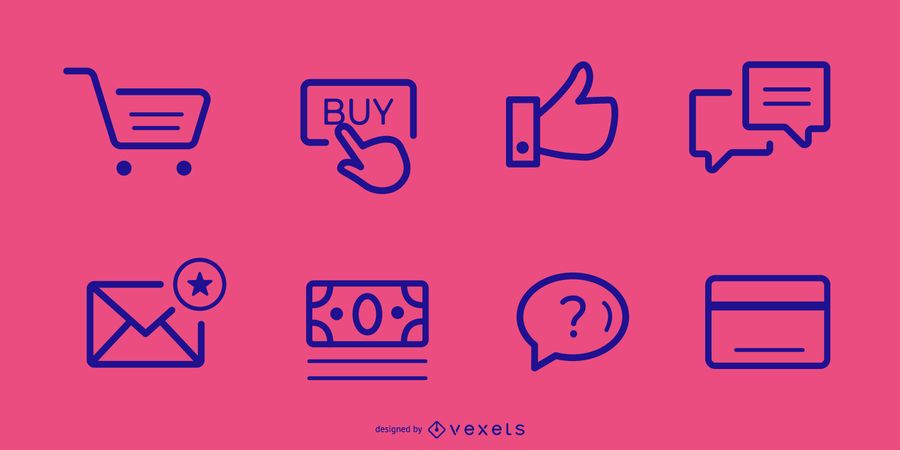 Ecommerce Stroke Icon Pack Ecommerce Stroke Icon Pack