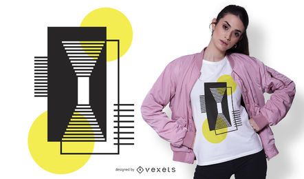 Conceptual Geometric Shapes T-shirt Design Conceptual Geometric Shapes T-shirt Design