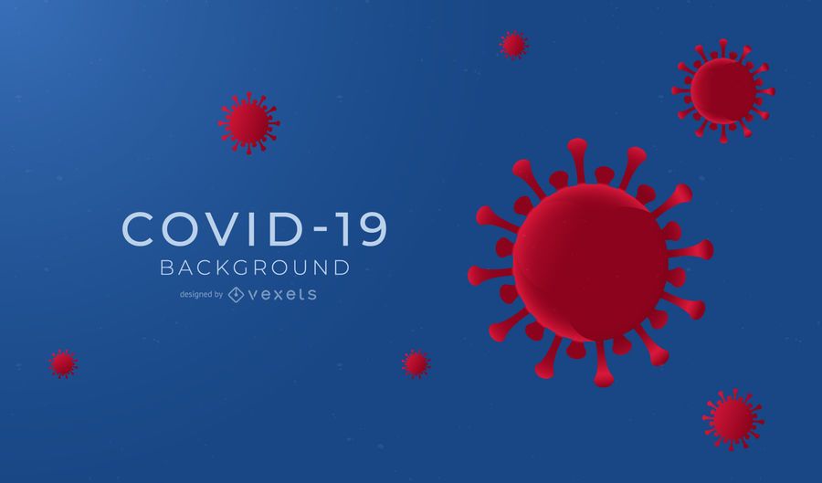 Diseño de fondo simple COVID-19 Diseño de fondo simple COVID-19