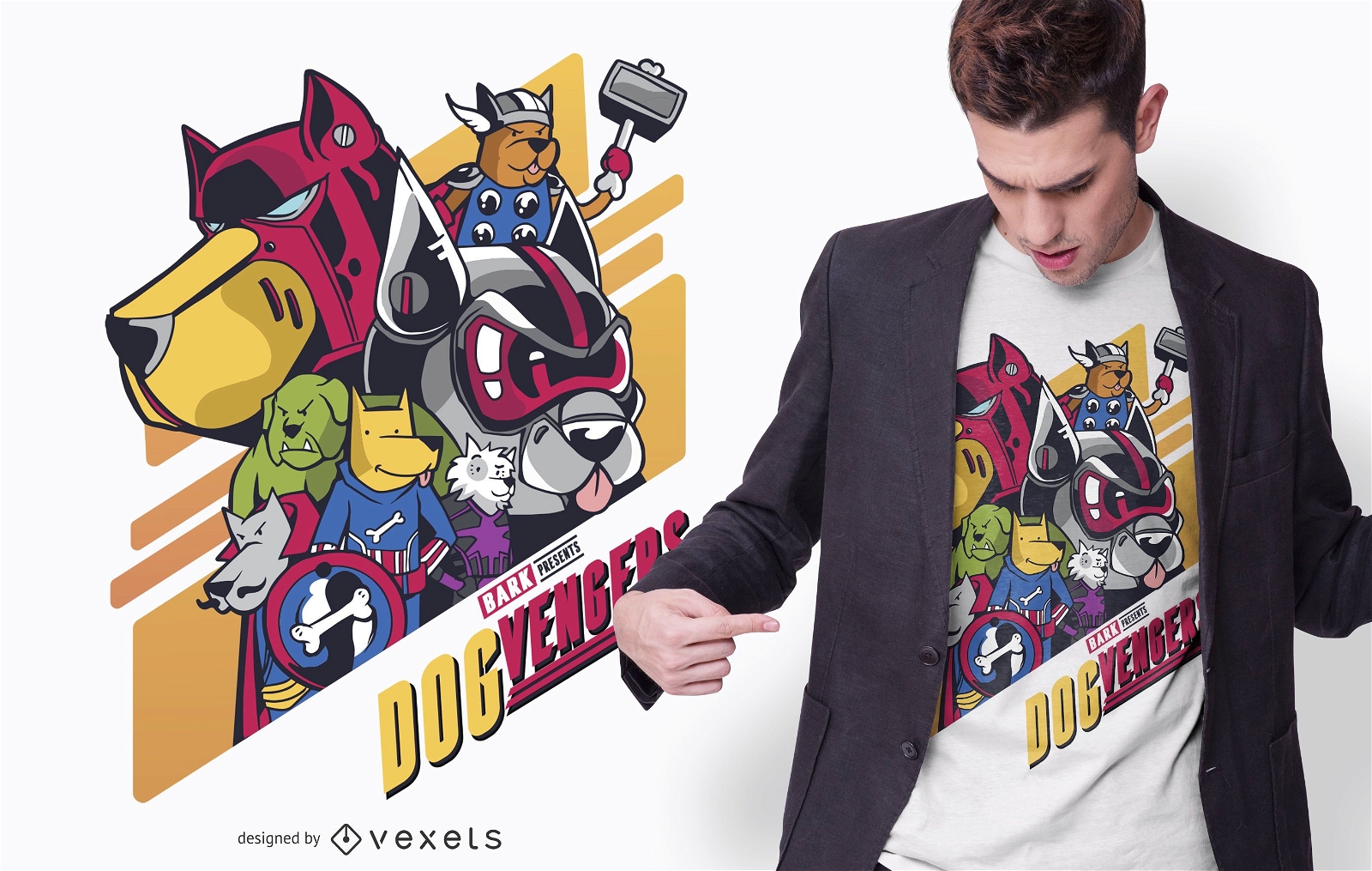 Dogvengers-T-Shirt-Design