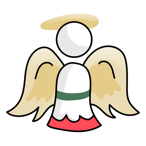 Angel wing nimbus flat