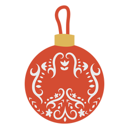 Bola de natal plana Bola de natal plana