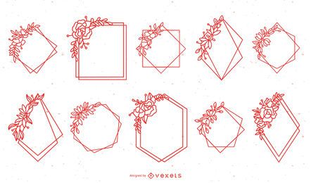 Frame Free Vector Images Retro Floral Ornate Doodle