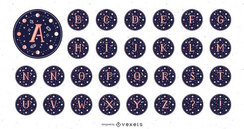 Alphabet Moon Magic Design Pack
