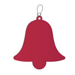 Bell label badge sticker PNG Design