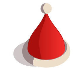 Gorro isométrico Diseño PNG