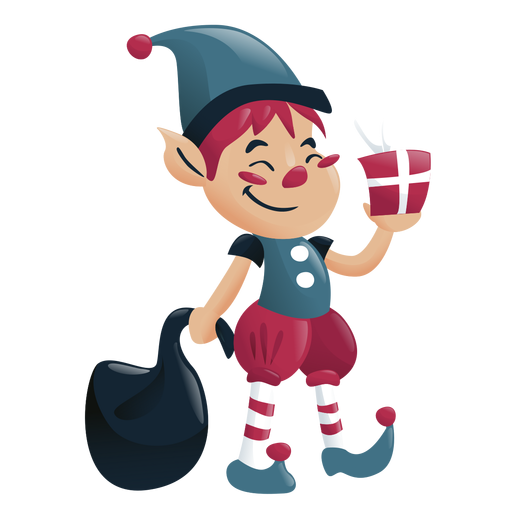 Download Elf boy christmas character - Transparent PNG & SVG vector file