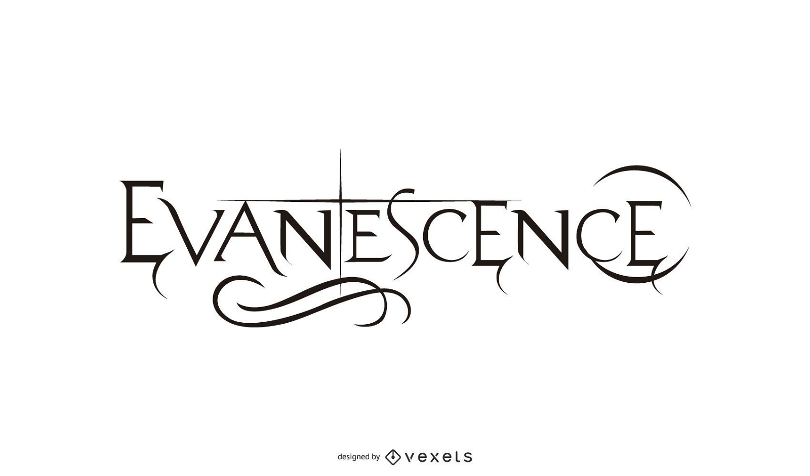 Evanescence: Logotipo de la banda de rock