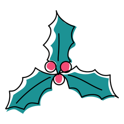 Ilex winterberry apartamento Desenho PNG
