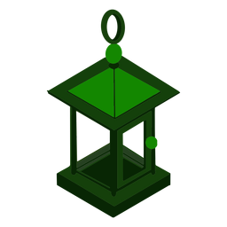 Lamp light isometric PNG Design