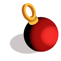 Bola de anillo isométrica Diseño PNG