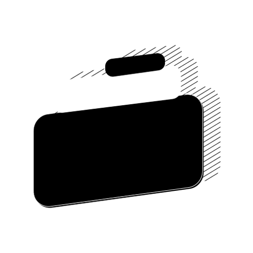 Tablet Zeichen Streifen Aufkleber Abzeichen PNG-Design