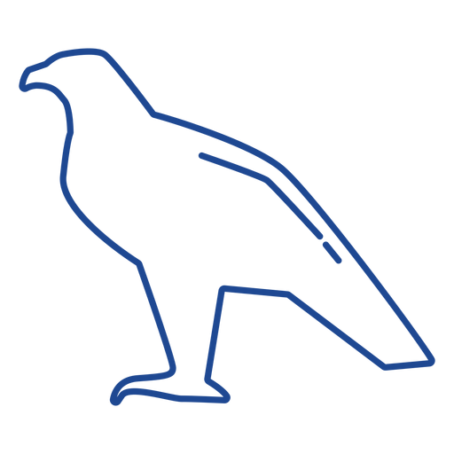 Golpe de águila calva Diseño PNG