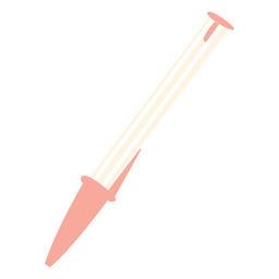 Ícone plano de caneta esferográfica Desenho PNG