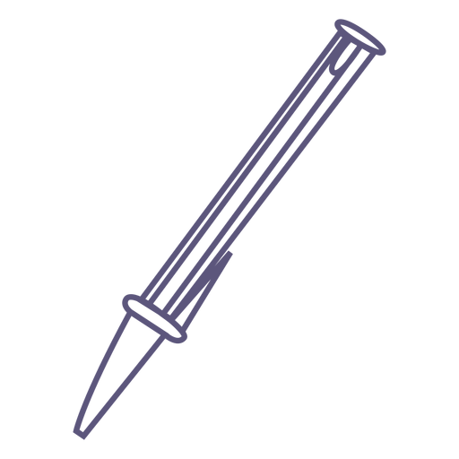 Kugelschreiber-Strichsymbol PNG-Design