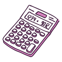 Doodle de cor calculadora