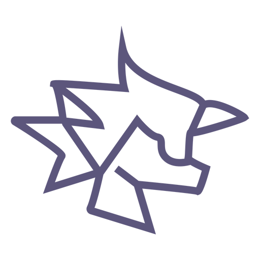 Icono de trazo de papel arrugado Diseño PNG