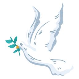 Dove peace symbol PNG Design