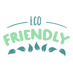 Letras ecológicas Desenho PNG