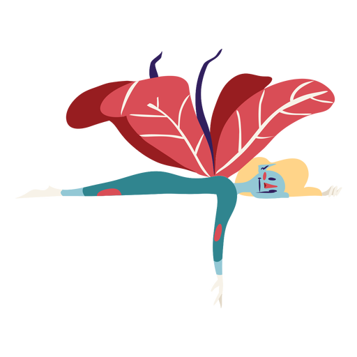 Exhausted fairy PNG Design
