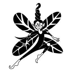 Fee springt süß PNG-Design