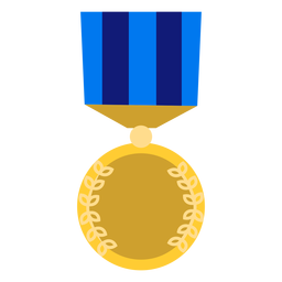 Icono de medalla de oro educación Transparent PNG