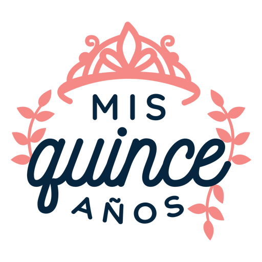 Miss Quitte Anos Schriftzug PNG-Design