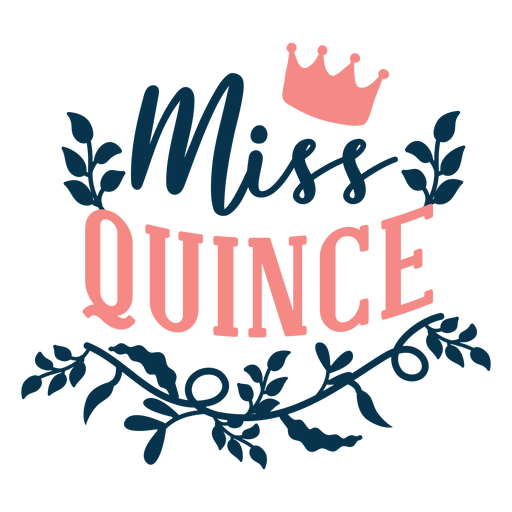 Miss quince lettering