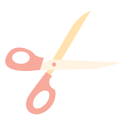Open scissors flat icon PNG Design