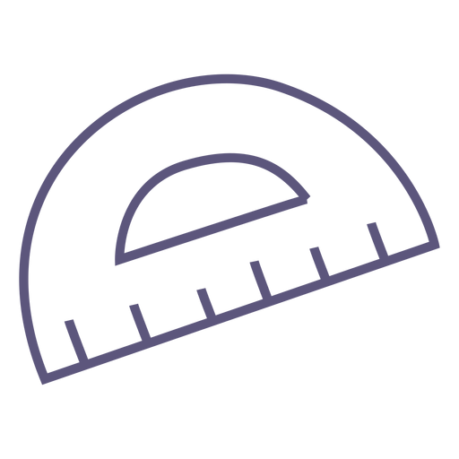 Schlaganfall-Symbol für Schulmesser PNG-Design