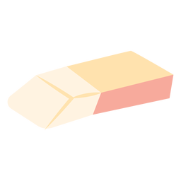 Ícone de borracha da escola Desenho PNG