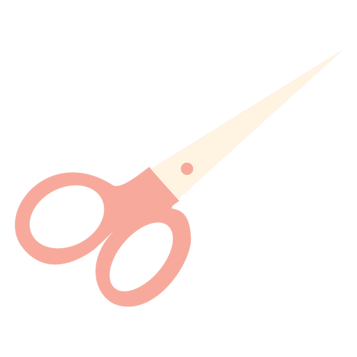 School scissors flat icon PNG Design