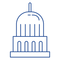 Derrame capitólio dos Estados Unidos Desenho PNG