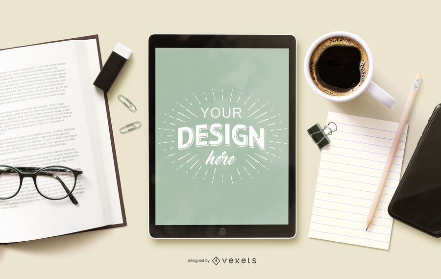 Online Education iPad Mockup Online Education iPad Mockup