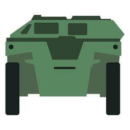 Armoured personnel carrier front view Transparent PNG