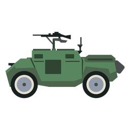 Gepanzerte Seitenansicht des Personenträgers PNG-Design
