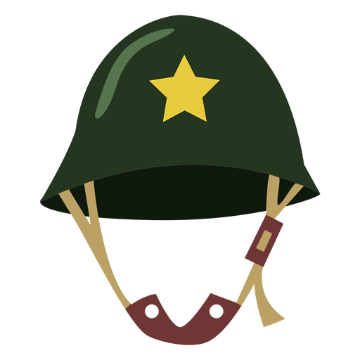 Army Helmet With Star Transparent Png Svg Vector File