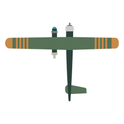 Basic military aircraft icon Transparent PNG